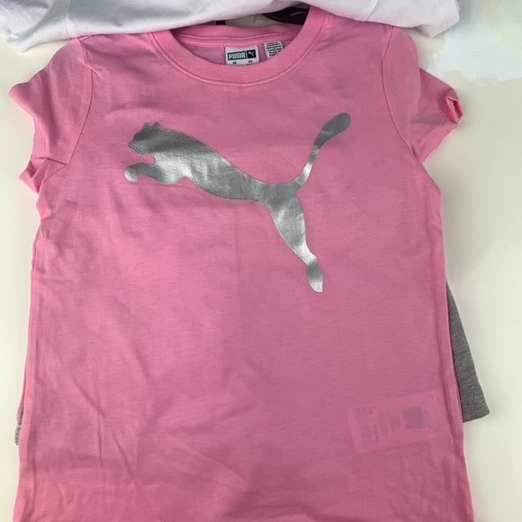 PUMA Girls' Youth 4-piece Set - PINK (Select Size: S(7/8) - Picture 4 of 4